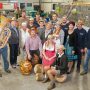 Messeteam Hager-Hausmesse 2016 Mit Holzhut